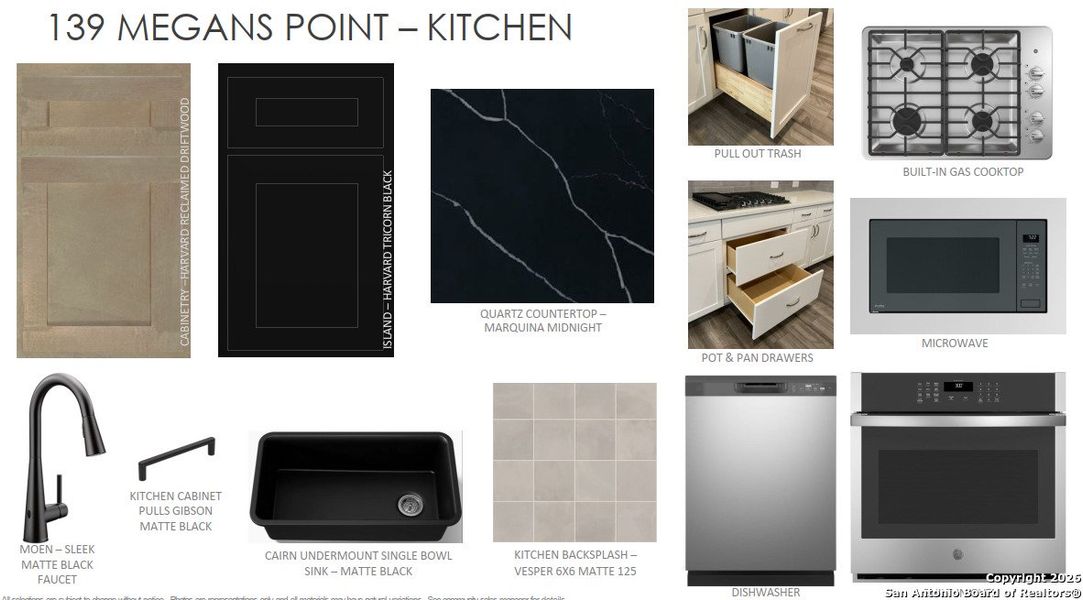 Sample of building materials used in homes in , Castroville (Image 4).