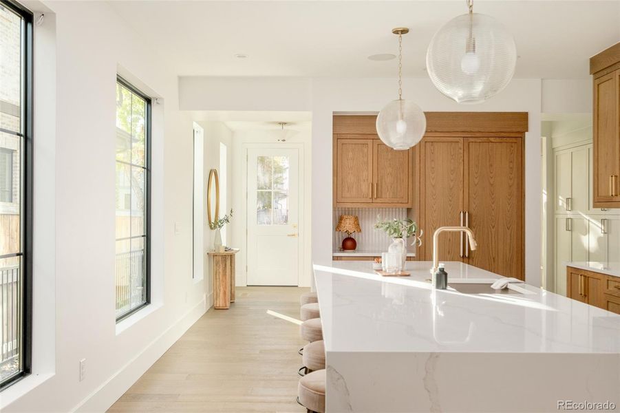 Furnished interior view inside a new home in , Denver (Image 6).