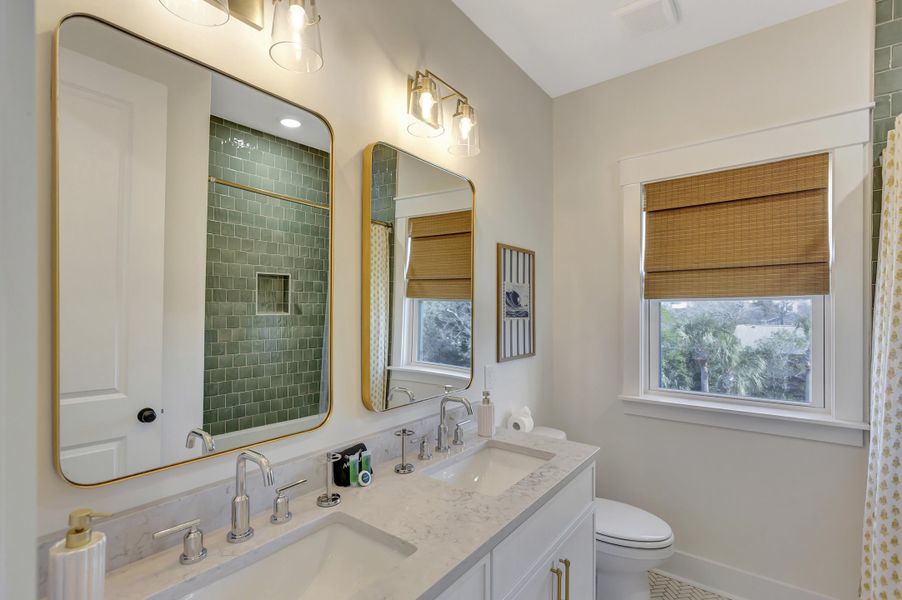 Furnished interior view inside a new home in , Isle Of Palms (Image 13).