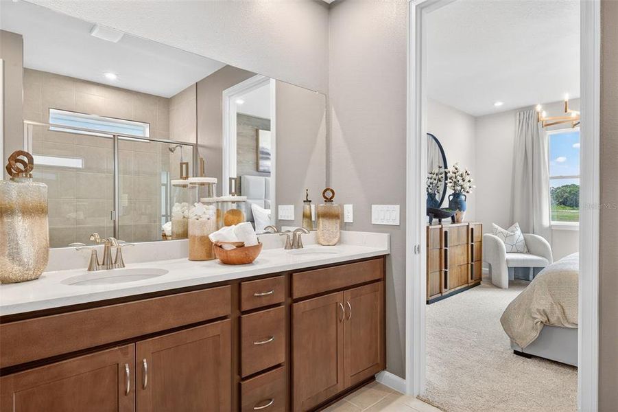 Furnished interior view inside a new home in Crosswind Ranch, Parrish (Image 19).