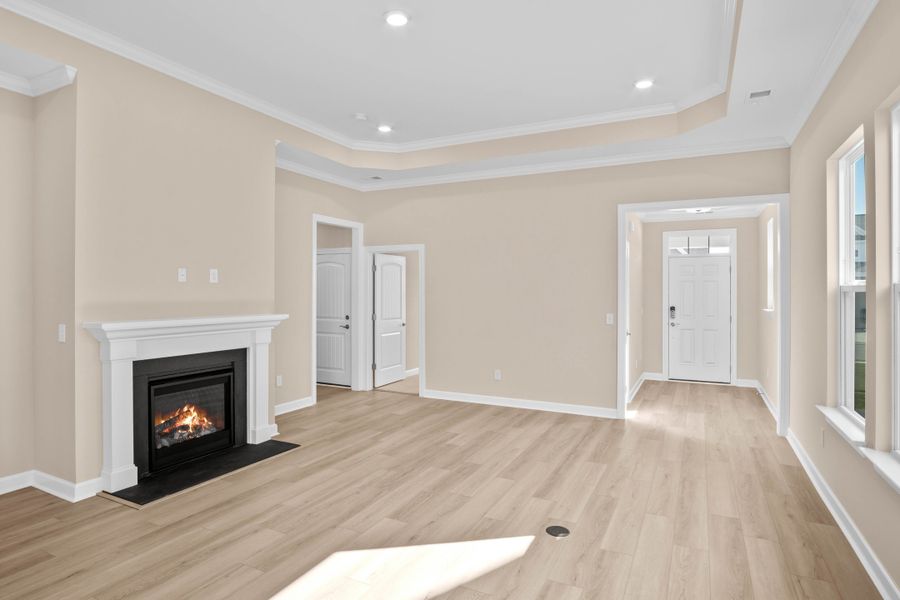 Spacious, unfurnished interior of a new home in Bridgewater - Shorehaven Village, Little River (Image 9).