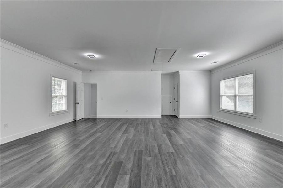 Spacious, unfurnished interior of a new home in , Snellville (Image 80). Spacious, unfurnished interior of a new home in , Snellville (Image 80).