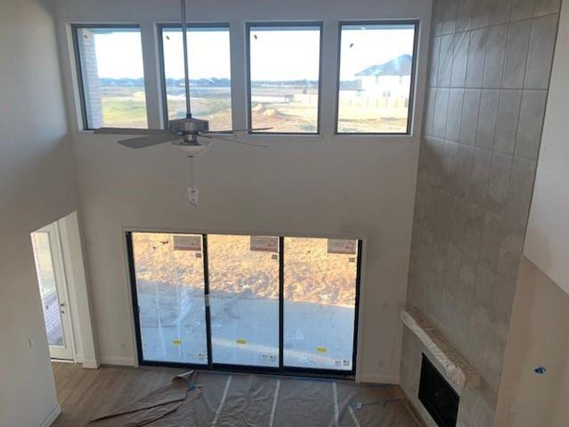 In-progress construction of a new home in Dunham Pointe 70', Cypress, TX (Image 8).