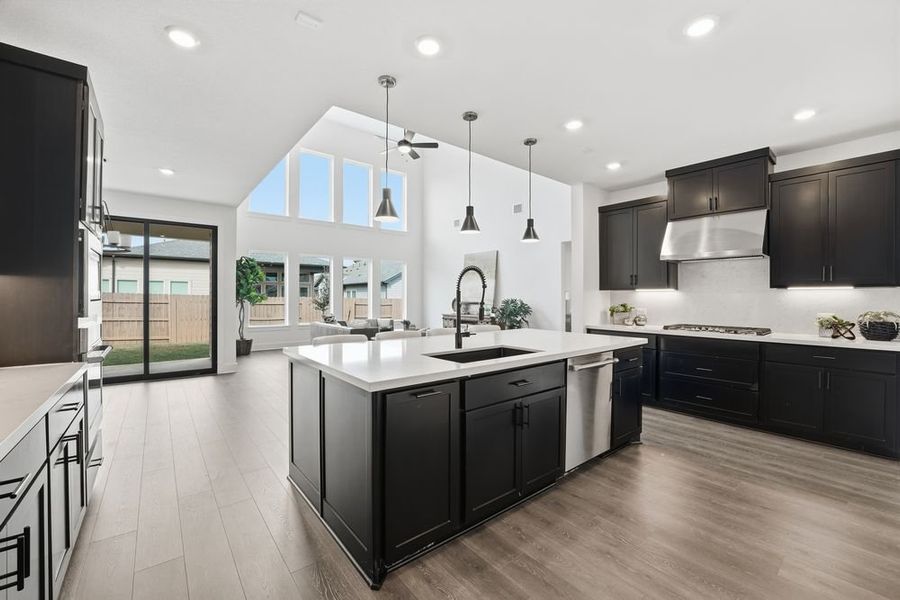 Furnished interior view inside a new home in Easton Park, Austin (Image 5).