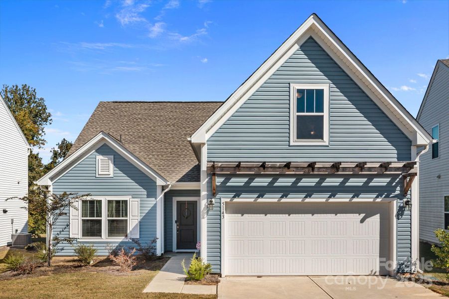 Front exterior of a new home in , Mount Holly, NC, highlighting curb appeal (Image 23).