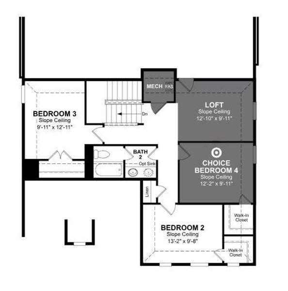 Beazer Homes Whitewing Trails Cascade Floorplan