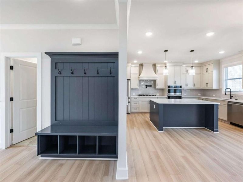 Furnished interior view inside a new home in , Buford (Image 17).