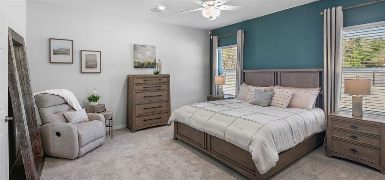 Furnished interior view inside a new home in Copperleaf, Ocala (Image 7).