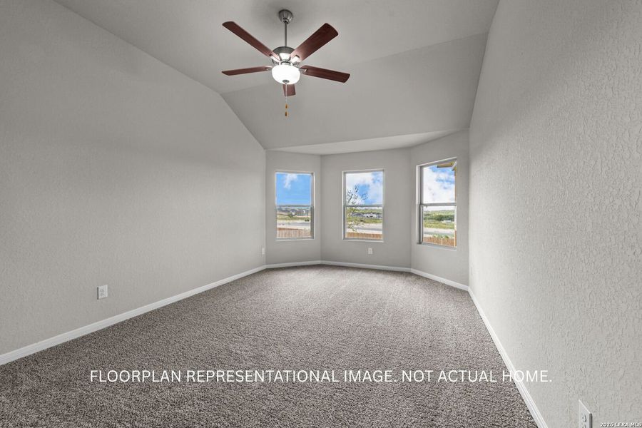 Spacious, unfurnished interior of a new home in Verano Farms, San Antonio (Image 12).