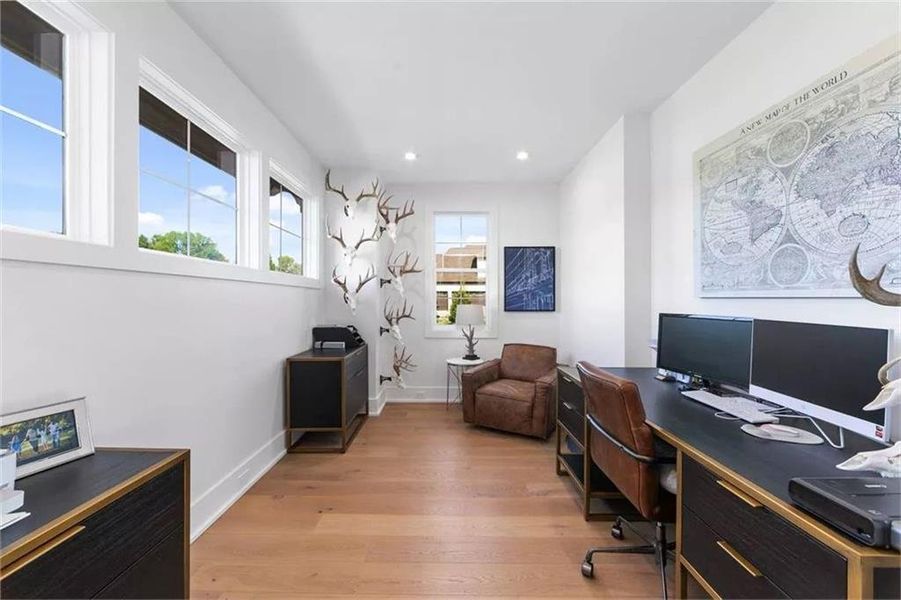Furnished interior view inside a new home in , Fayetteville (Image 29). Furnished interior view inside a new home in , Fayetteville (Image 29).