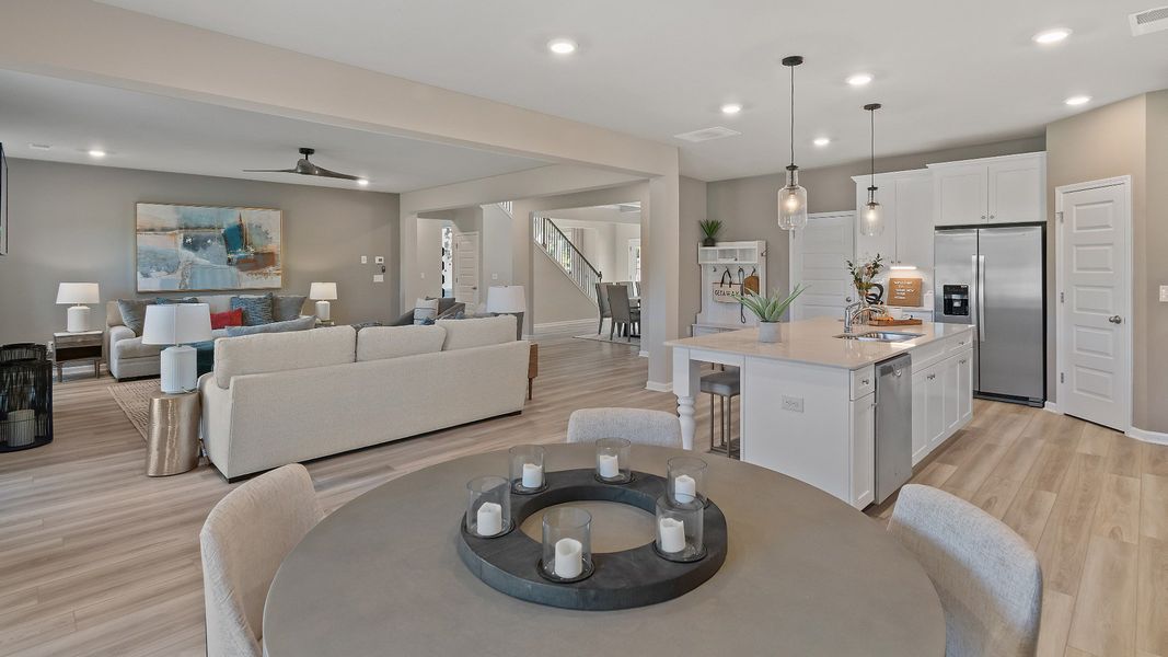Representative furnished interior of a home built from the McKinley II by DRB Homes in Northcroft, Loganville (Image 15).