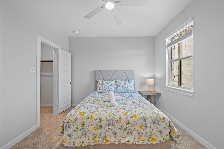 Furnished interior view inside a new home in Morton Creek Ranch, Katy (Image 12).