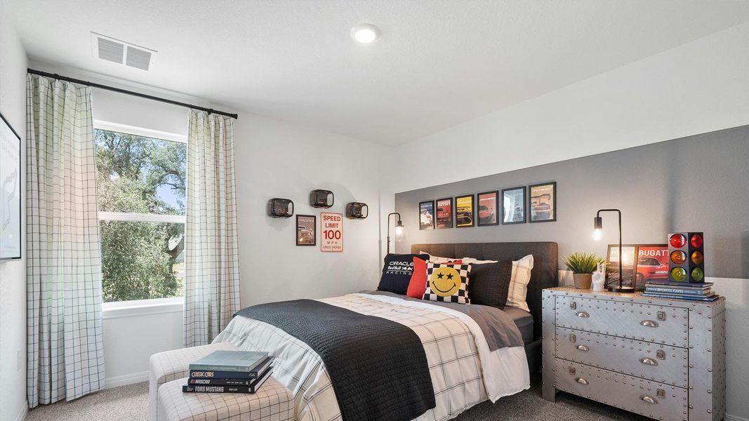 Furnished interior view inside a new home in Rosenbusch Ranch, Leander (Image 11).