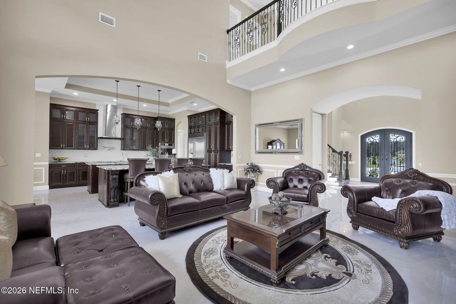 Furnished interior view inside a new home in , Jacksonville (Image 8).