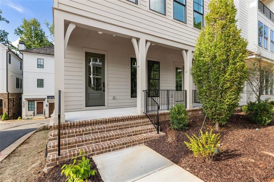 Exterior details and patio area of a home in , Alpharetta (Image 24).