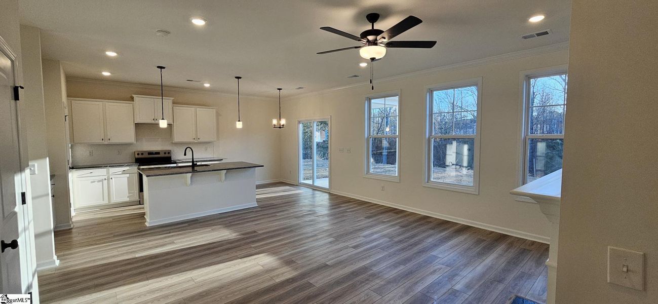 Spacious, unfurnished interior of a new home in Sedona, Greenville (Image 8).
