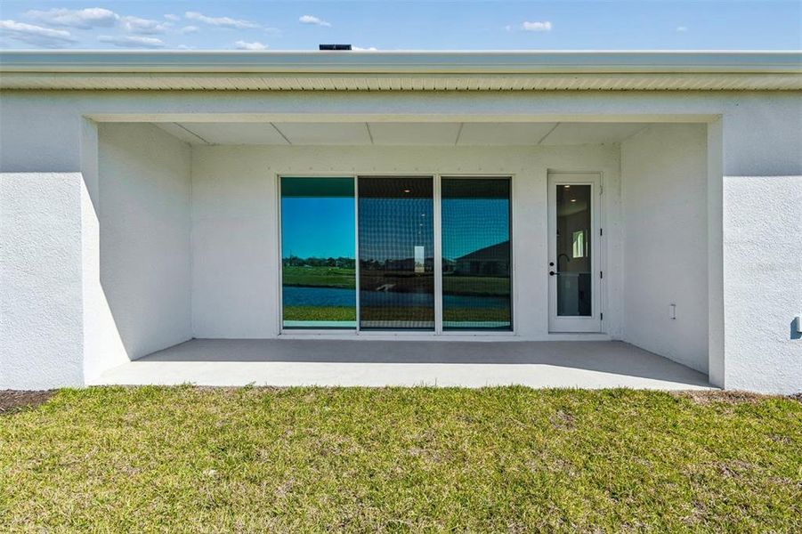 Exterior details and patio area of a home in Coasterra, Palmetto (Image 19).