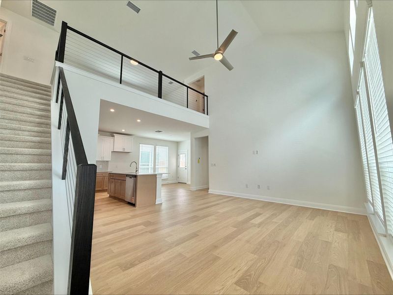 Spacious, unfurnished interior of a new home in Porter Country, Buda (Image 8). Spacious, unfurnished interior of a new home in Porter Country, Buda (Image 8).