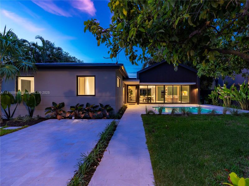 Front exterior of a new home in , Miami, FL, highlighting curb appeal (Image 27).