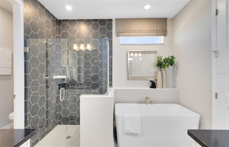 Furnished interior view inside a new home in Bridgewalk, St. Cloud (Image 29). Furnished interior view inside a new home in Bridgewalk, St. Cloud (Image 29).