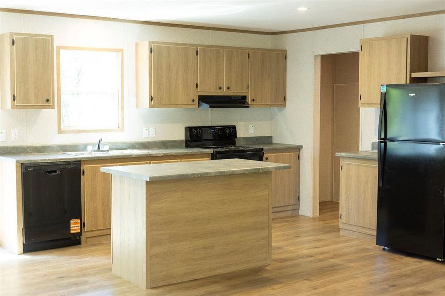 Furnished interior view inside a new home in , Hawley (Image 3).