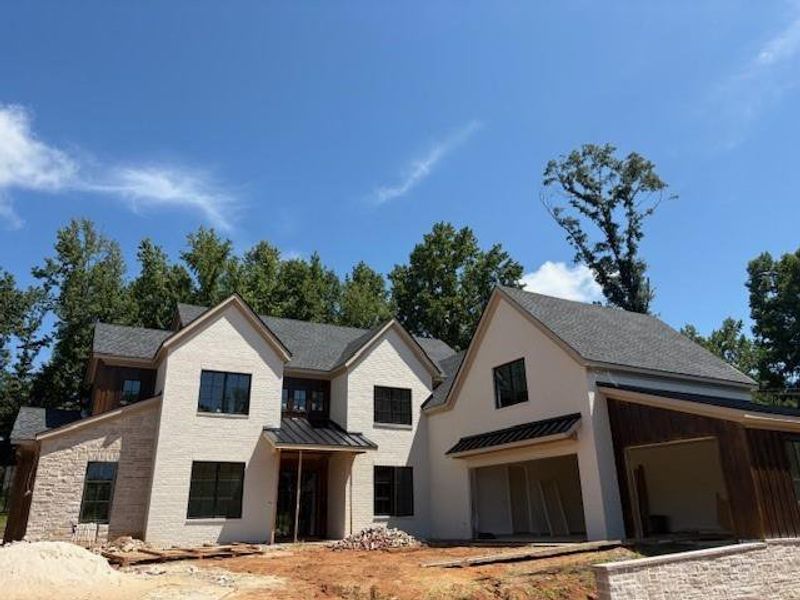 In-progress construction of a new home in Lyndon Creek, Milton, GA (Image 12).