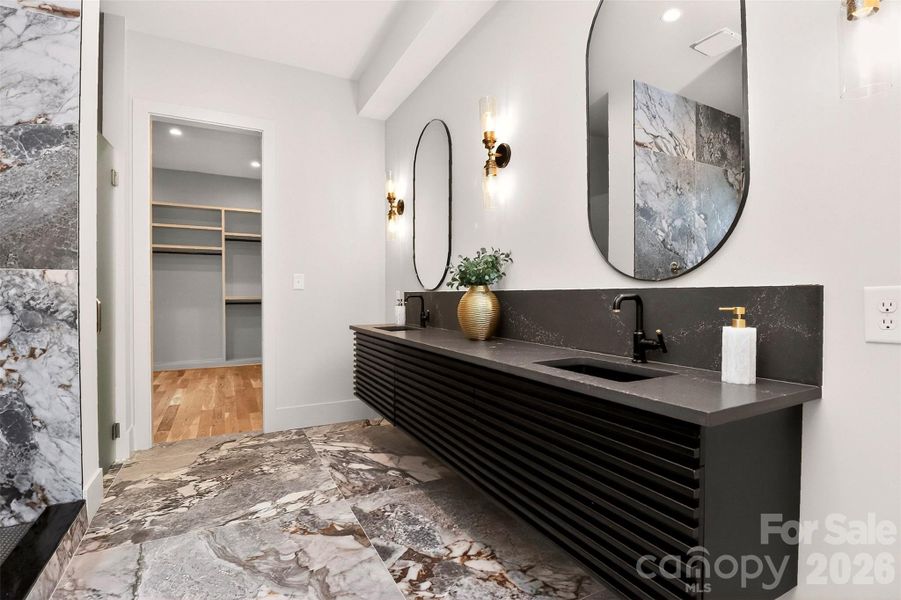 Furnished interior view inside a new home in , Charlotte (Image 34). Furnished interior view inside a new home in , Charlotte (Image 34).