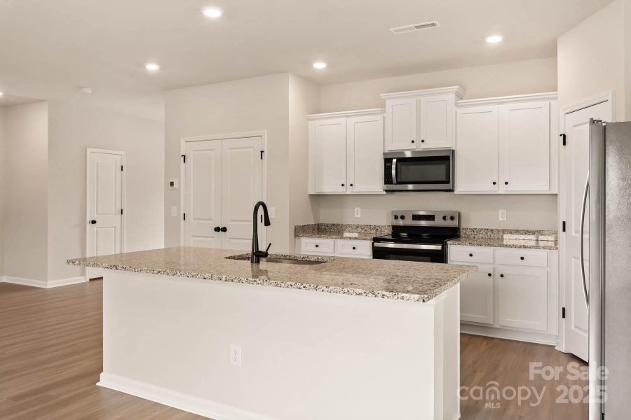 Furnished interior view inside a new home in , Winston-Salem (Image 5).