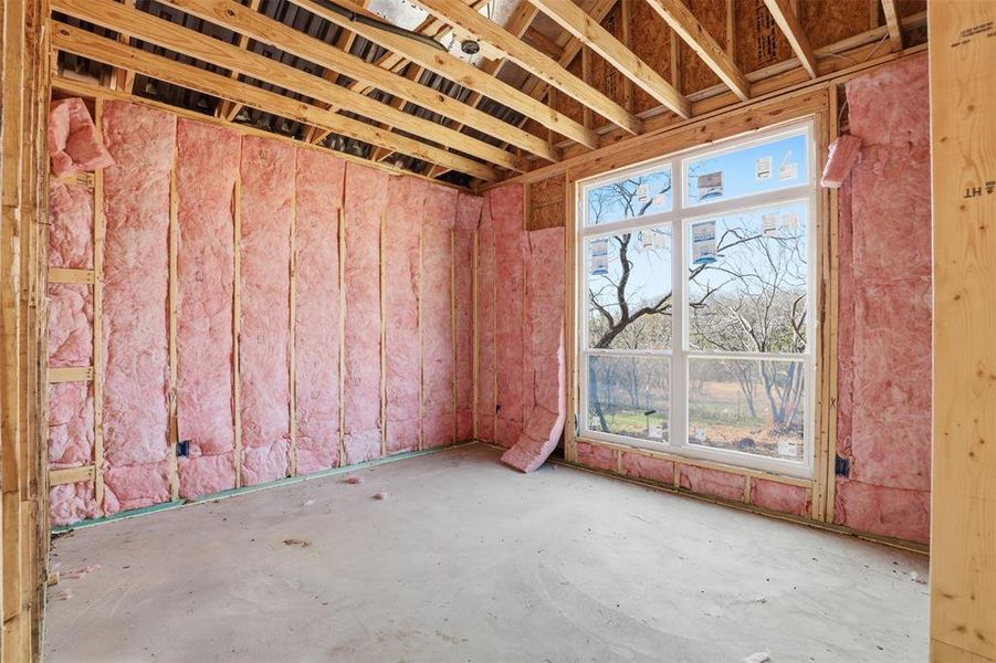 In-progress construction of a new home in , Cleburne, TX (Image 4).