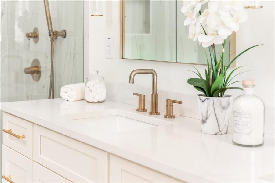 Furnished interior view inside a new home in , Atlanta (Image 17). Furnished interior view inside a new home in , Atlanta (Image 17).