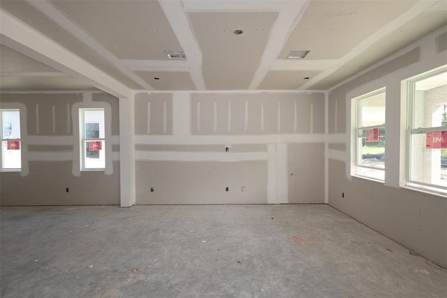In-progress construction of a new home in Eden at Crossprairie, St. Cloud, FL (Image 13).