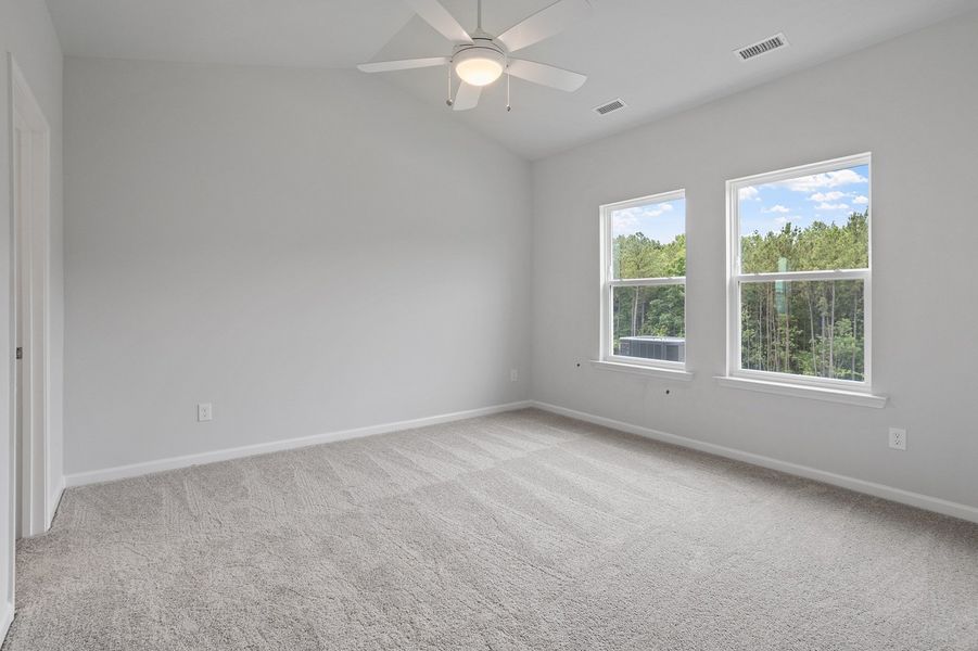 Spacious, unfurnished interior of a new home in Ovation at Sweetbrier, Durham (Image 18).
