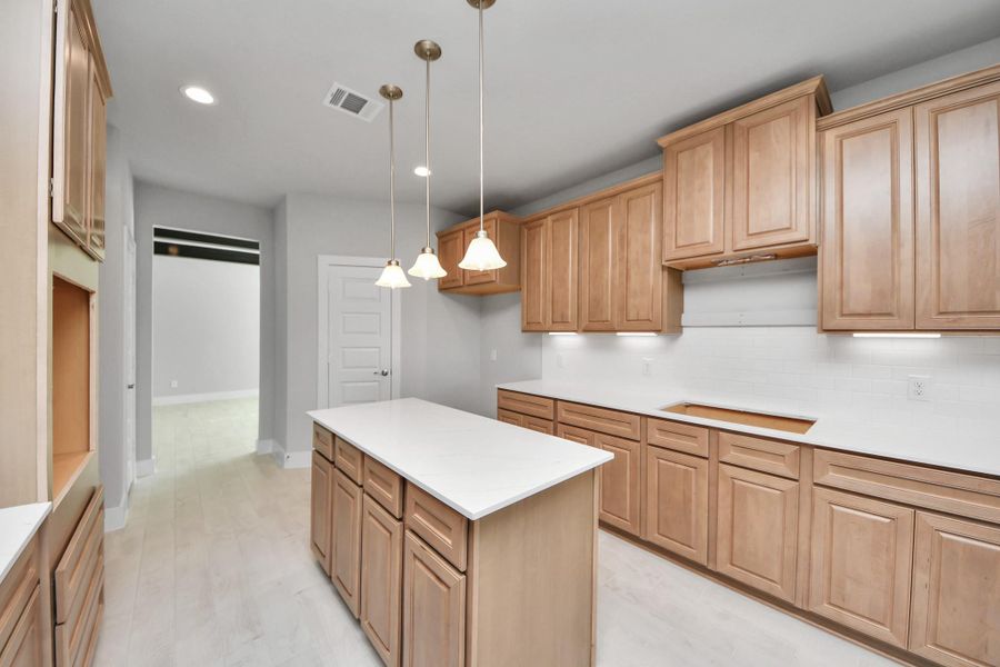 This generously spacious kitchen is a dream realized!