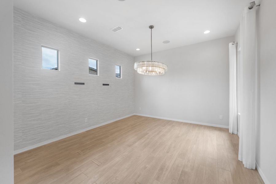 Spacious, unfurnished interior of a new home in Harvest - Enchantment Series, Queen Creek (Image 37).