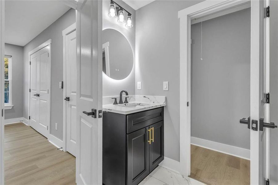 Furnished interior view inside a new home in , Fairburn (Image 5).