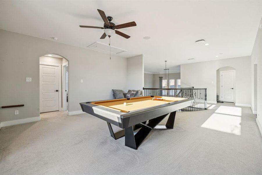 Furnished interior view inside a new home in , Shady Shores (Image 26). Furnished interior view inside a new home in , Shady Shores (Image 26).