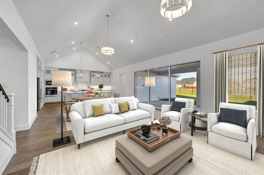 Furnished interior view inside a new home in Wellington, Fort Worth (Image 16).