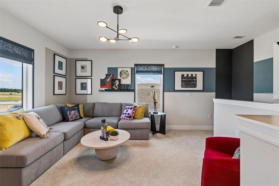 Furnished interior view inside a new home in Coasterra, Palmetto (Image 18).