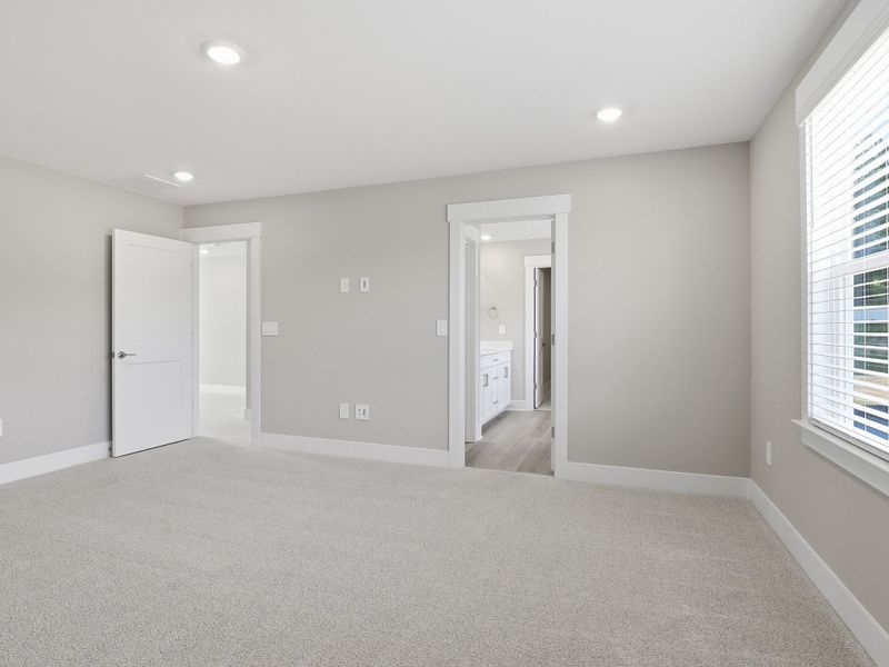 Spacious, unfurnished interior of a new home in Watkins Glen, Raleigh (Image 15).