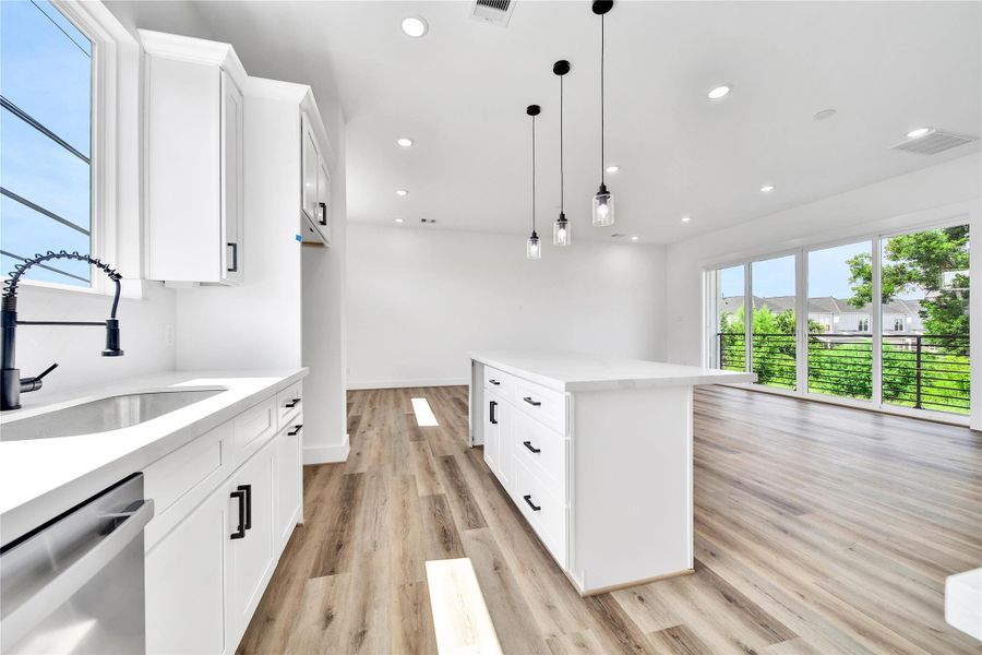 Furnished interior view inside a new home in , Houston (Image 5).