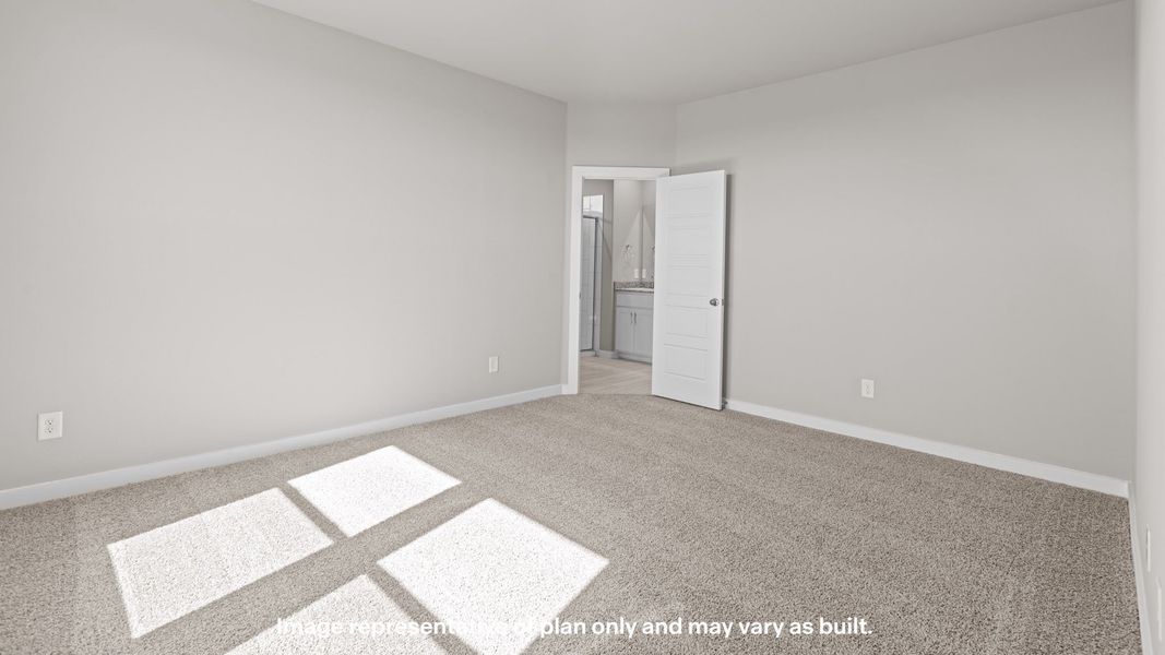 Spacious, unfurnished interior of a new home in Legacy South, Midland (Image 16). Spacious, unfurnished interior of a new home in Legacy South, Midland (Image 16).