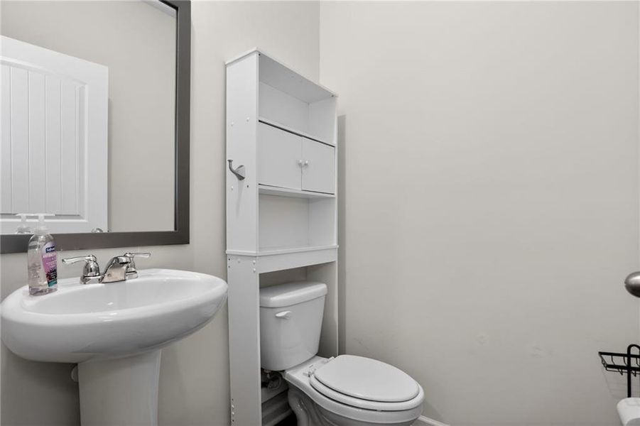 Furnished interior view inside a new home in , Buford (Image 22).