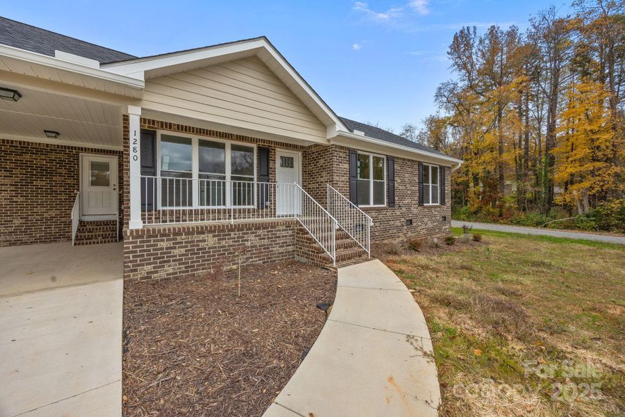Exterior details and patio area of a home in , Salisbury (Image 19).