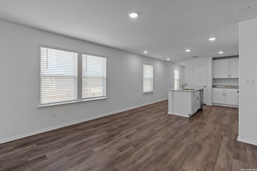 Spacious, unfurnished interior of a new home in Meadows at Clear Springs, New Braunfels (Image 11). Spacious, unfurnished interior of a new home in Meadows at Clear Springs, New Braunfels (Image 11).