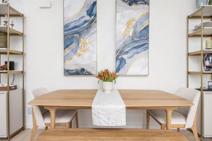 Furnished interior view inside a new home in Whisper Village, Arvada (Image 11).