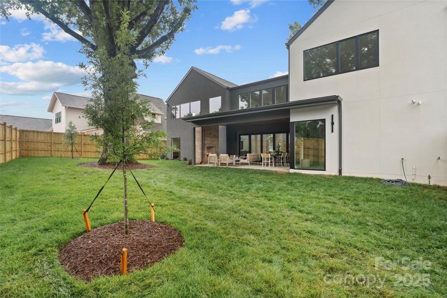 Exterior details and patio area of a home in , Charlotte (Image 26).