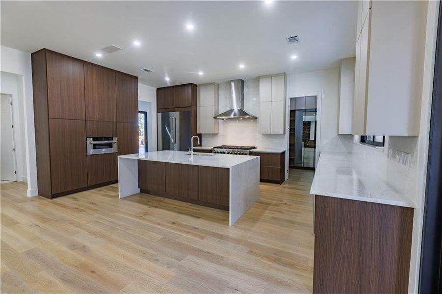 Furnished interior view inside a new home in , Suwanee (Image 5).