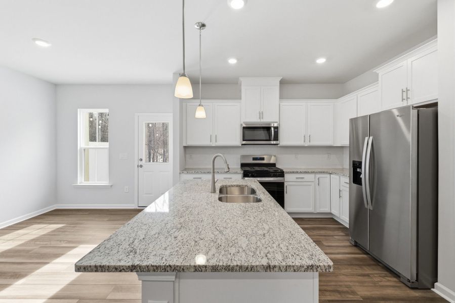 Furnished interior view inside a new home in Flemingfield, Greensboro (Image 33).