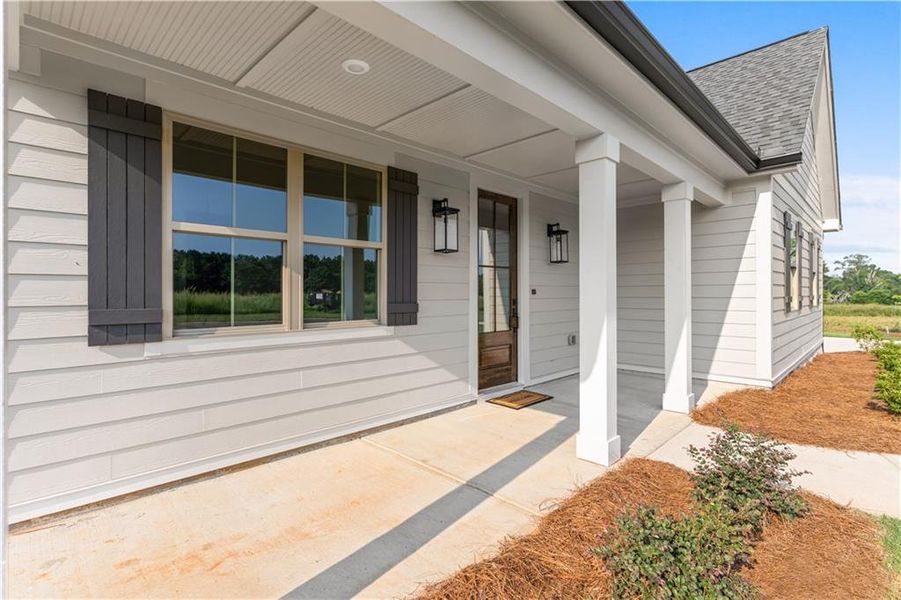 Exterior details and patio area of a home in , Madison (Image 35). Exterior details and patio area of a home in , Madison (Image 35).