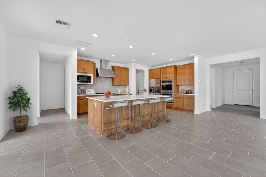 Furnished interior view inside a new home in Meridian, Queen Creek (Image 4).
